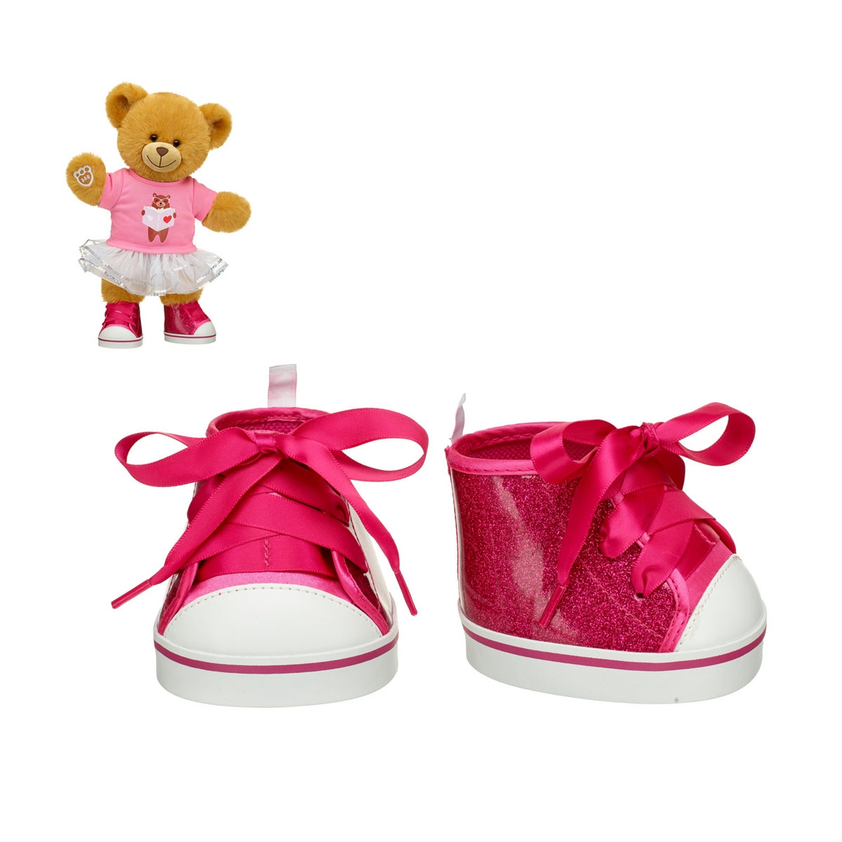 Zapatilla Fucsia Build-A-Bear Categoría: Zapatos Build-a-Bear Tipo producto: Accesorios para muñecas y muñecos de acción